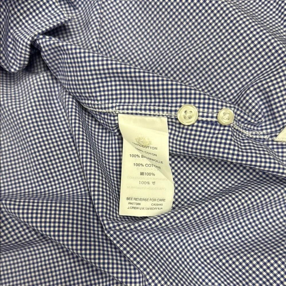 J. Crew Blue Casual Button Down Shirt
